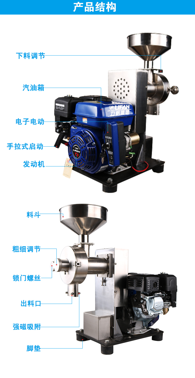 五谷雜糧磨粉機